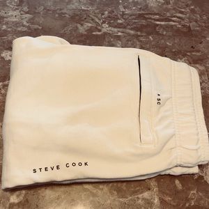 Gymshark x Steve Cook Cream joggers